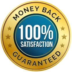 100% Money Back Guarantee